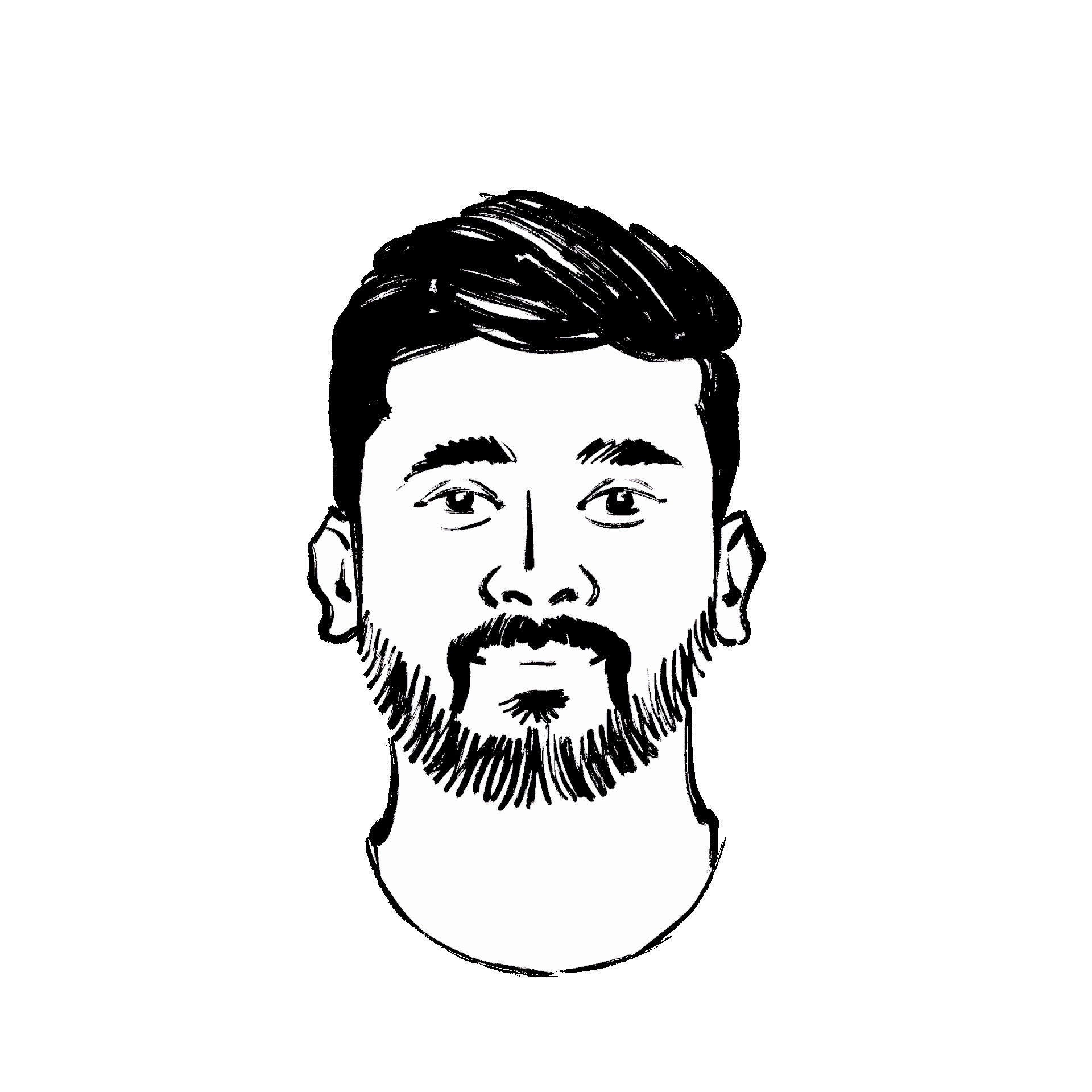 GFX rotating face artwork